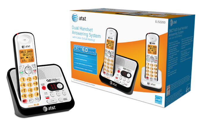 AT&T telephone packaging