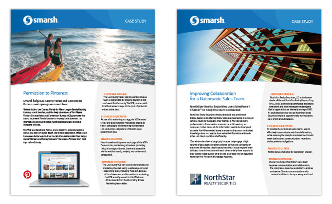 Smarsh case studies